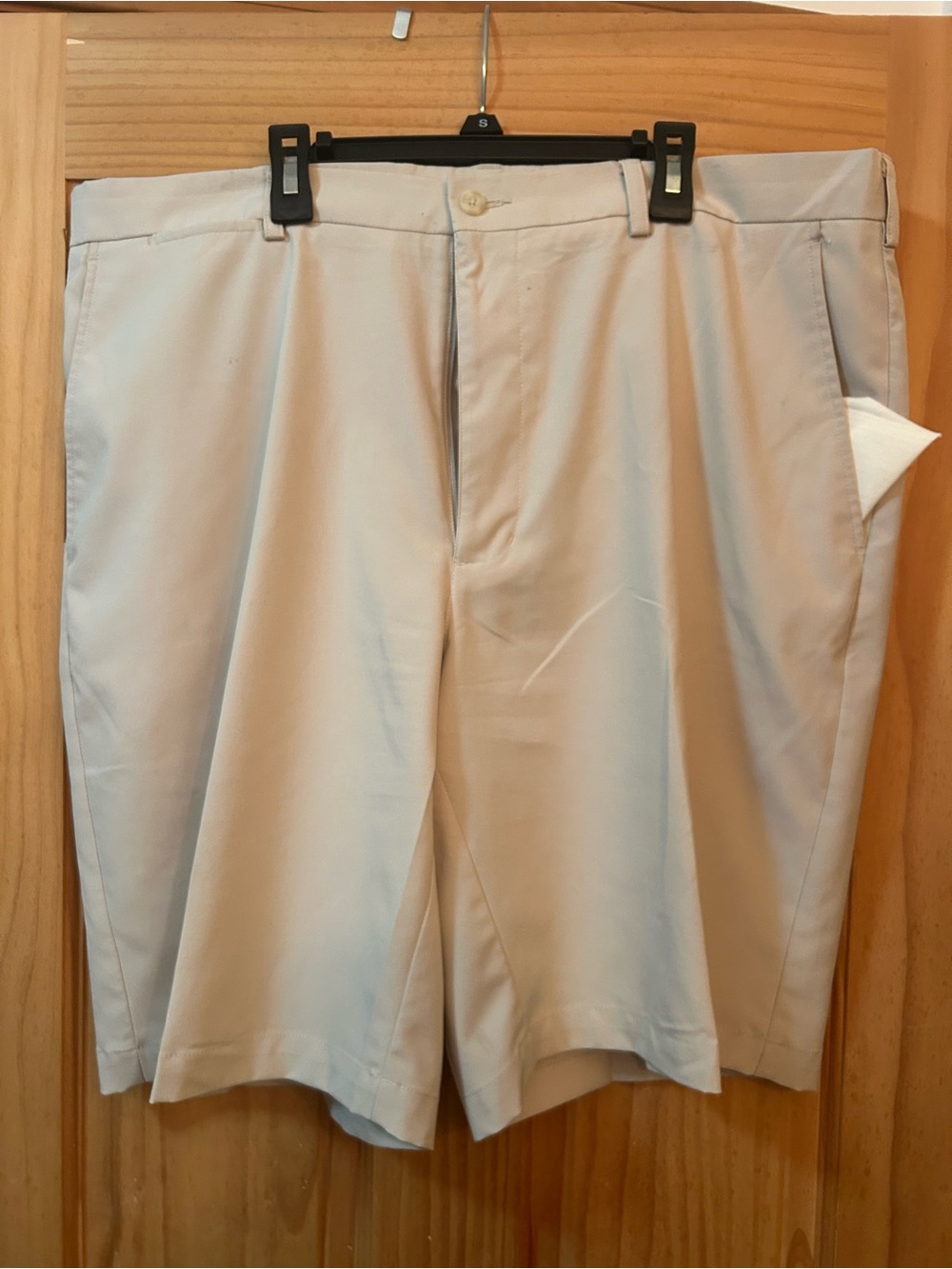PGA tour Men's Classic Light Beige Golf Shorts